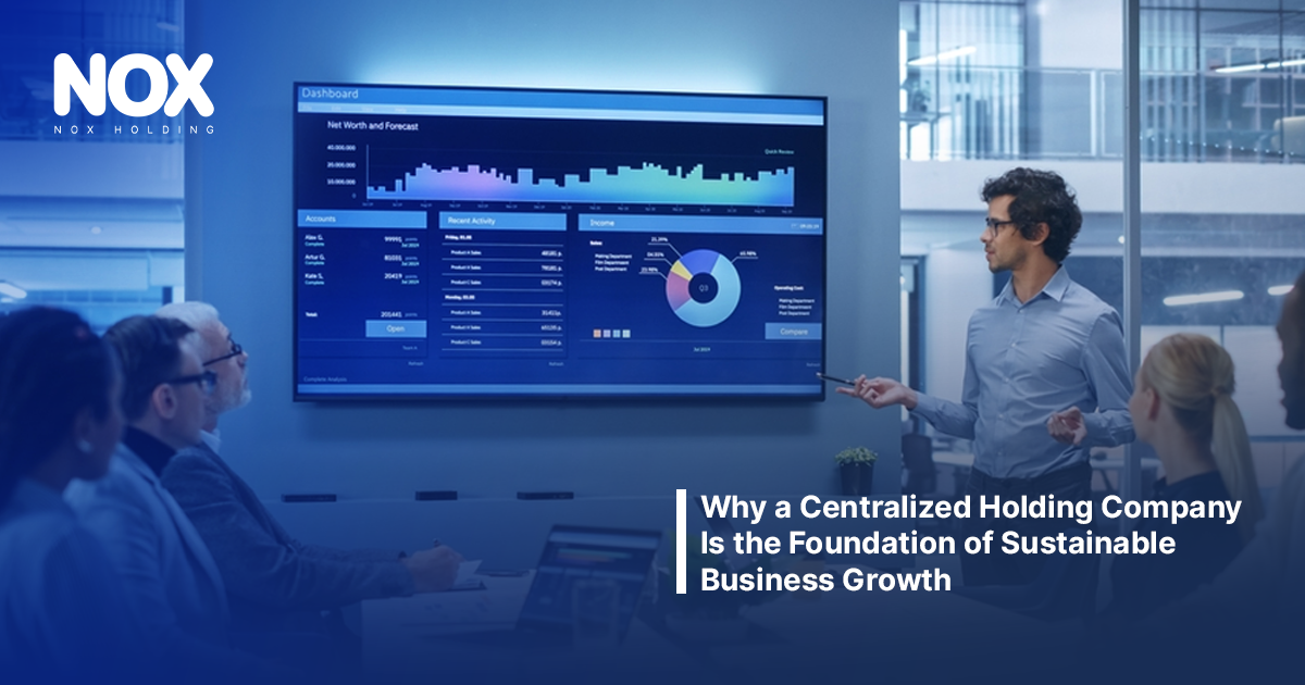 Why a Centralized Holding Company Is the Foundation of Sustainable Business Growth